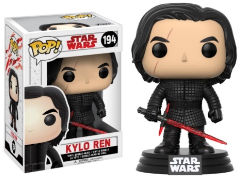 FUNKO ACTION FIGURES FUNKO POP STAR WARS ULTIMI JEDI KYLO REN